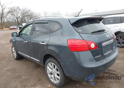 2012 Nissan Rogue Sv W/Sl Pkg из США, поврежденный, VIN JN8AS5MV8CW387422